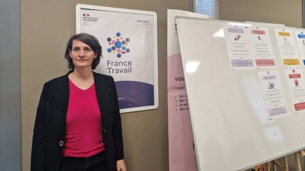Hélène Rohaut-Marchal est directrice data de France Travail.