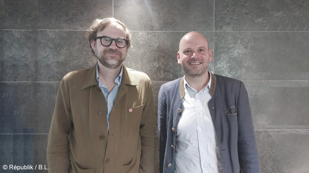 De gauche à droite :Vincent Huguet, DG de Malt, et Benoît Guillon, DSI de Malt.
