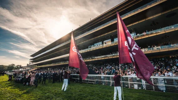Sur la piste du Qatar Prix de l’Arc de Triomphe