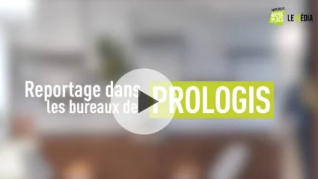 [VIDEO] Reportage dans les bureaux de Prologis