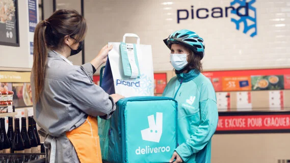 Picard livre en express avec Deliveroo pour séduire ses clients omnicanaux