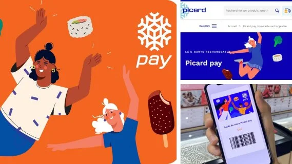 Picard déploie une carte de paiement prépayée
