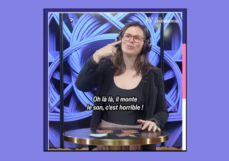 Nuit de l’Événementiel : découvrez la vidéo du Pitch Impossible de Jessica Mercuriali / Pawa Energy