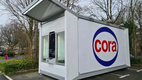 Avec EasyBox, Cora propose des points de retrait sur les lieux de travail