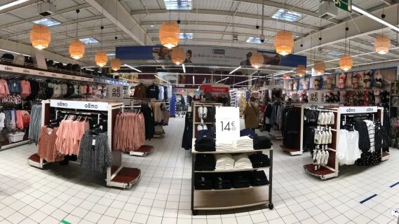 Gémo débarque au rayon textile d’Intermarché
