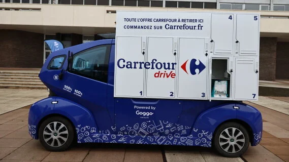 Livraison en navette autonome : les premiers retours de Carrefour