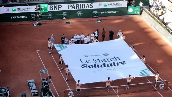Entre BNP Paribas et le tennis : 50 ans d’engagement