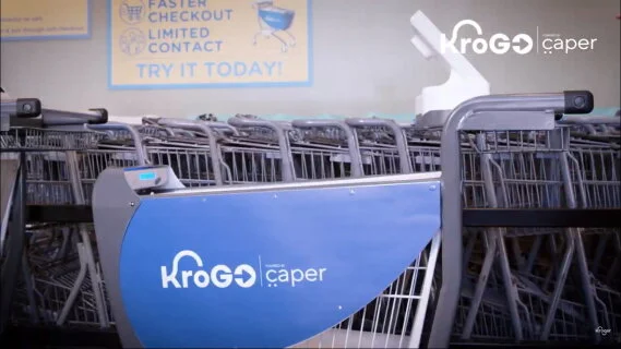 KroGO, le service de Kroger utilisant le chariot connecté Caper [Vidéo]