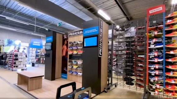 Alltricks implante ses premiers corners running chez Decathlon