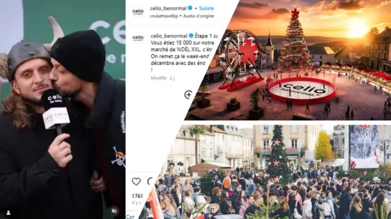 Stratégie de proximité : Celio investit les villages avec des marchés de Noël XXL