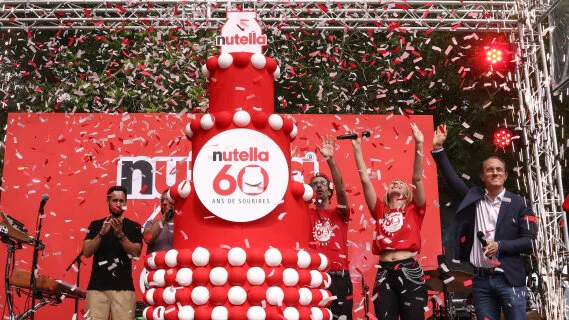 Nutella fête ses 60 ans lors d’une journée conçue pour « remercier ses fans »