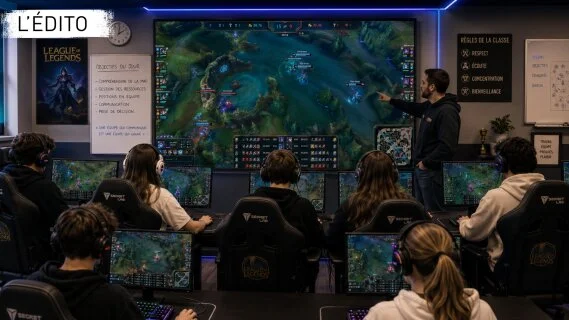 Gaming à l'école, jackpot pour l'event