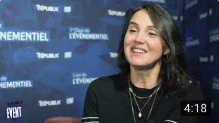 Live de L'Événementiel. Marie Sabot, directrice de We Love Green et We Love Art Agency