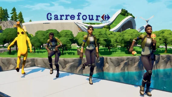 Relation Client : Carrefour se parachute dans l’univers de Fortnite