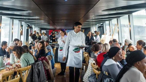 500 convives à la Table Panzani !