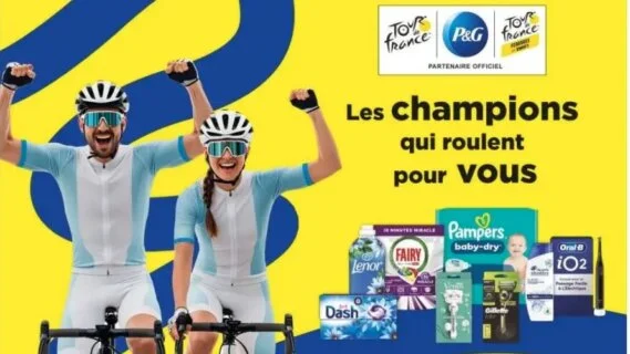 Procter & Gamble fait son entrée dans le peloton des partenaires du Tour de France