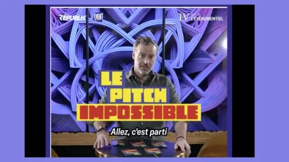 Nuit de l'Événementiel : découvrez la vidéo du Pitch Impossible de Denis Guignard / Lieux atypiques