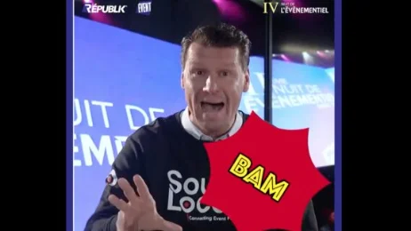 Nuit de l'Événementiel : découvrez la vidéo du Pitch impossible de Matt Régnier / Source Locally