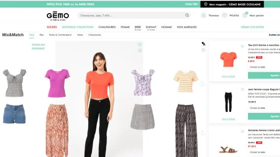 Gémo muscle sa stratégie omnicanale avec deux nouveaux services e-commerce