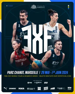 Le 3X Festival : 4 jours de célébrations autour du basket à Marseille