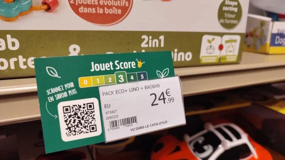 Avec Jouet Score, King Jouet veut valoriser les produits éco-responsables