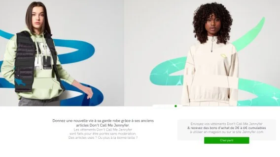 Don’t Call Me Jennyfer teste le service re-cycle de Veepee