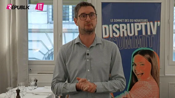 Rodolphe Sallio (Giphar) : « c’est important de rencontrer d’autres DSI pour se challenger »
