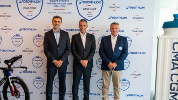 Sponsoring : Le groupe CMA CGM s'associe à Décathlon "pour gagner le Tour de France"