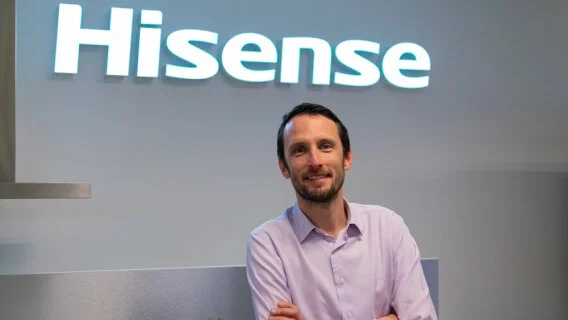Damien Neymarc (Hisense) : " À chaque compétition, nous enregistrons un accroissement des ventes "