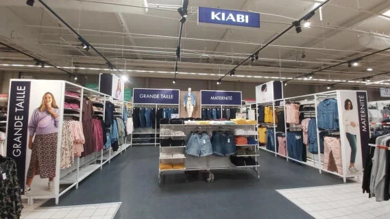 Shop-in-shop: Kiabi s’installe chez Auchan