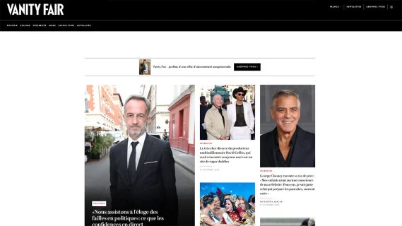 Vanity Fair condamné à 750 000 euros d’amende pour abus de cookies