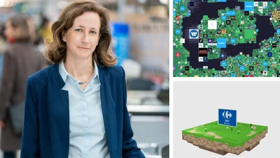 Elodie Perthuisot (Carrefour) : "Le metavers va faire bouger les ligne du web et du retail"