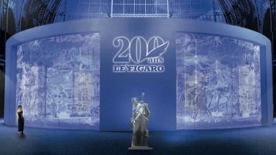 Le Figaro investit le Grand Palais pour célébrer ses 200 ans