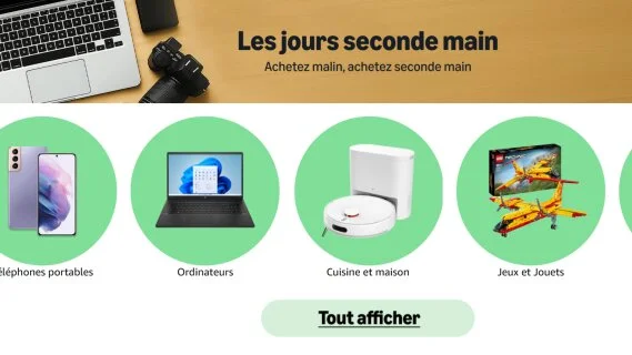 Amazon franchit un cap sur la seconde main avec le lancement des « Jours Seconde Main »