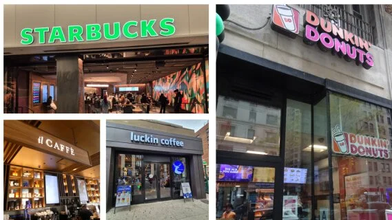 La bataille des coffee shops fait rage à New York