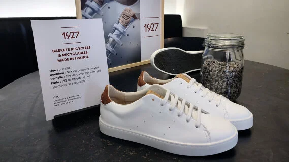 Eram expérimente la vente de baskets recyclées, recyclables... et consignées