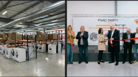 Fnac Darty ouvre à Chilly-Mazarin son hub XXL pour produits volumineux