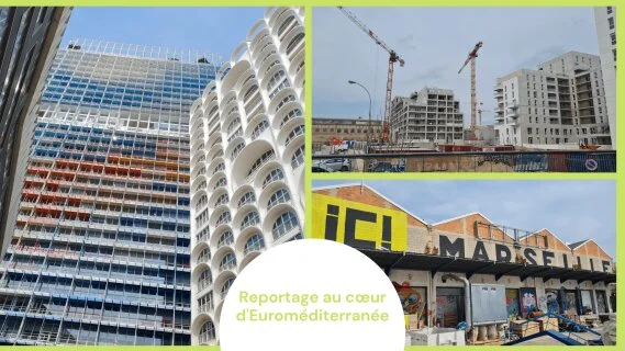 [REPORTAGE] Euroméditerranée : le ciel, les bureaux et la mer