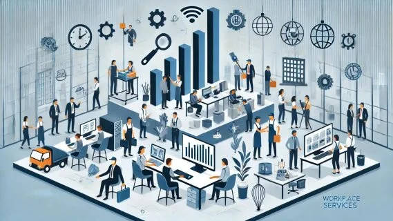 Dans l’ombre, les services aux environnements de travail s’affirment comme une filière majeure