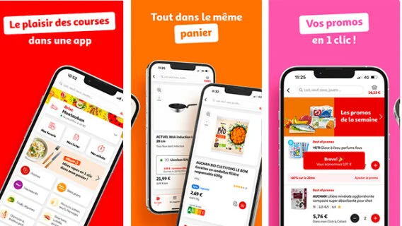 Comment Auchan acquiert de nouveaux clients grâce à son application mobile