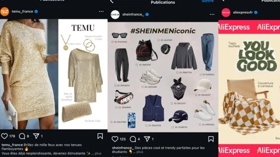 Comment Shein, Temu et AliExpress bouleversent la mode en ligne