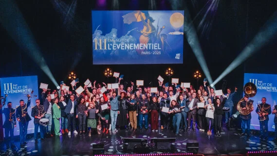 La Nuit de l'Événementiel vous attend le lundi 9 mars au théâtre Mogador.