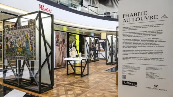 Le Louvre démocratise l’art dans les centres commerciaux Westfield