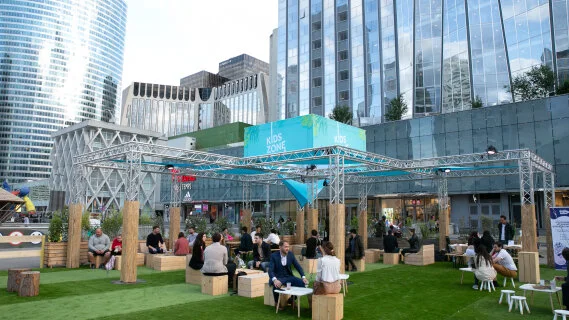 Garden Parvis, un événement d'attractivité pour Paris La Défense