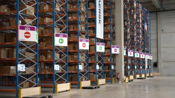 Pour Amazon et sa grande première dans l'Hexagone, Mærsk marque les esprits et veut prendre date