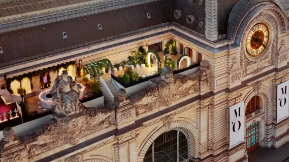 Les invités d'Airbnb suivront la cérémonie d’ouverture des JOP depuis le toit du musée d’Orsay