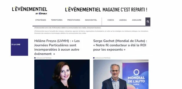 Bienvenue à L’Événementiel by Républik !
