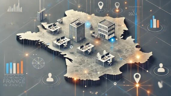 Ubiqdata 2024 : les chiffres clés du coworking en France