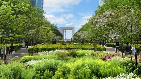 En quête d’espaces verts, Paris La Défense dévoile le Parc