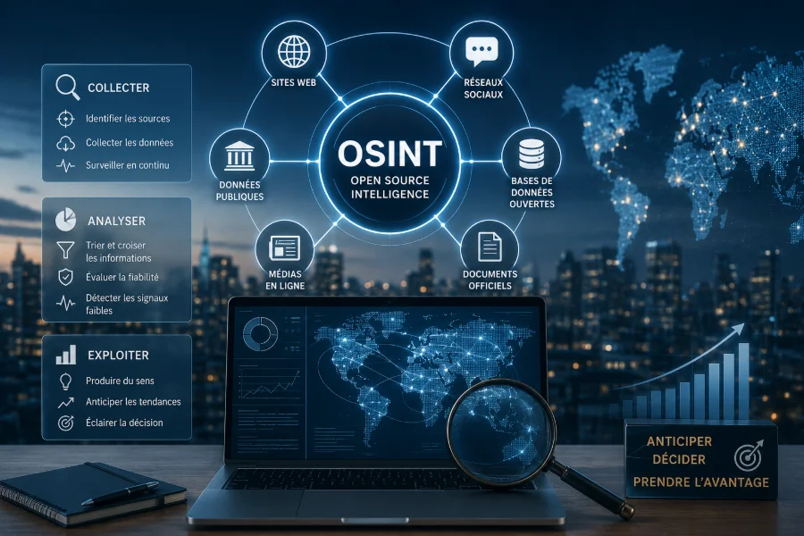 IE : Le renseignement OSINT au profit du business des entreprises